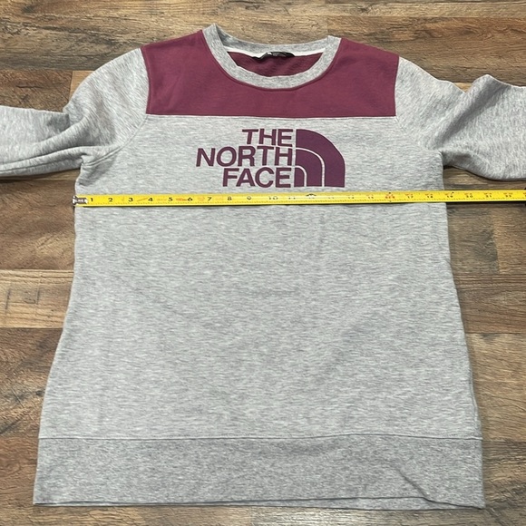 The North Face Red and Gray Color-Block Jacket - Picture 7 of 11